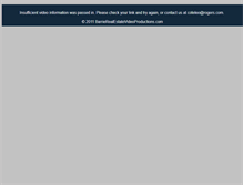 Tablet Screenshot of barrierealestatevideoproductions.ca